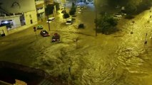 Un fallecido y multitud de personas rescatadas en una inundación en Murcia