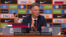 Nations League is thirsty work for Van Gaal