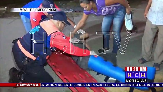 Con heridas de arma blanca ingresan a emergencia a hombre #MóvilSPS