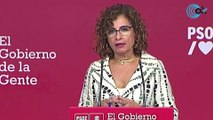 Montero reprocha a Podemos su actitud con los Presupuestos «No benefician el acuerdo»