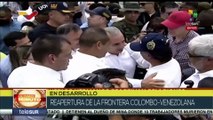 Presidente de Colombia saluda fraternalmente a autoridades venezolanas