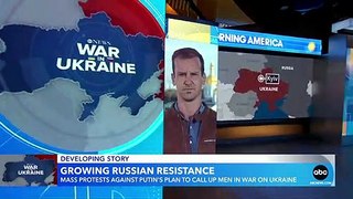 Resistance to war in Ukraine grows in Russia l GMA