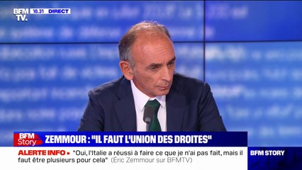 Éric Zemmour: "L'élection présidentielle française a été percutée par la guerre en Ukraine"