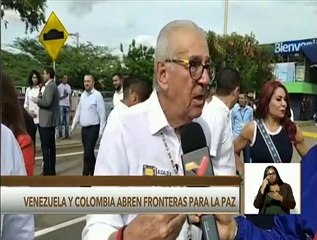 Venezuela y Colombia países hermanos que abren su frontera para la paz