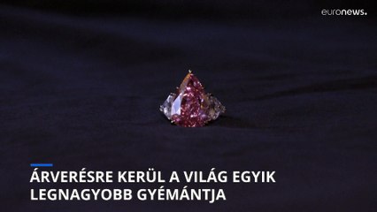 Download Video: Árverésre kerül a világ egyik legnagyobb gyémántja