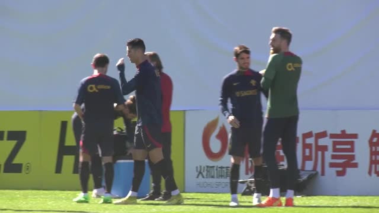 Ronaldo und Co. schwitzen vor Spanien