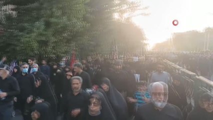 İran'da hükümet yanlılarından destek yürüyüşü