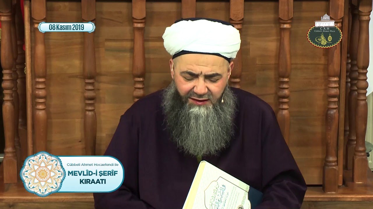 Cübbeli Ahmet Hocaefendi ile Mevlîd-i Şerîf Kır...