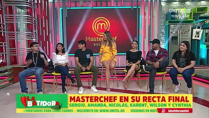 Los cocineros revivieron los momentos más importantes de la competencia