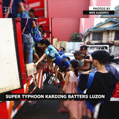 Super typhoon Karding batters Luzon