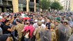 احتجاجات أمام مقر البرلمان اللبناني تزامنا مع انعقاد جلسة الموازنة
