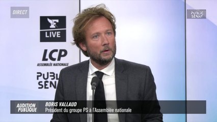 « Il n’y a pas de valeur travail sans travail de valeur », déclare Boris Vallaud