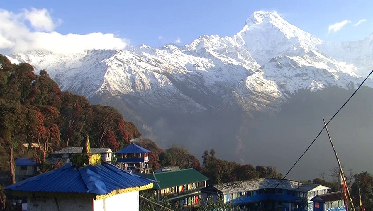 Nepal Himalaya mountain view Nepal tour