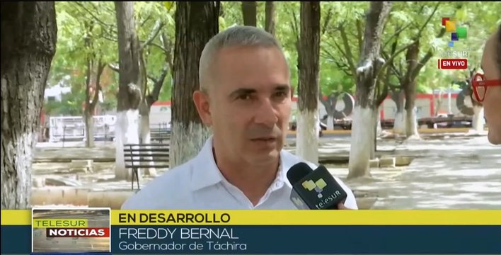 Gobernador de Táchira afirma que ha ganado la paz entre Venezuela y Colombia