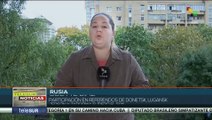 Participación en referendo de adhesión a Rusia en Donetsk, Lugansk, Jersón y Zaporiyia superó el 50%