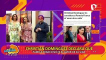 Christian Domínguez dijo que Pamela Franco no es el amor de su vida