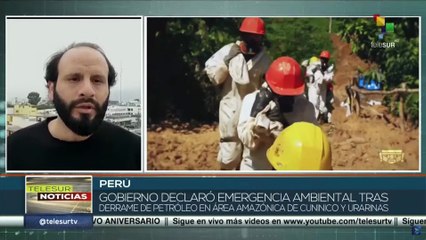 Gobierno peruano decretó emergencia ambiental en zona amazónica