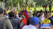 Miles de colombianos marchan en contra de las reformas del gobierno Petro