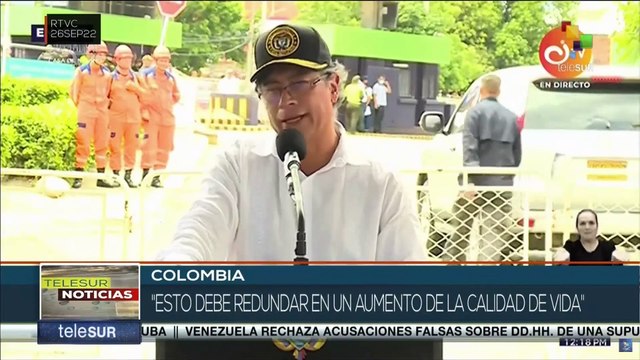 teleSUR Noticias 15:30 26-09: Venezuela y Colombia reabren su frontera binacional