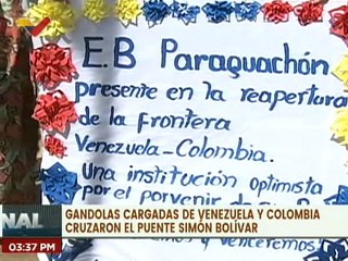 Ciudadanos expresan su opinión sobre la reapertura de la frontera colombo - venezolana