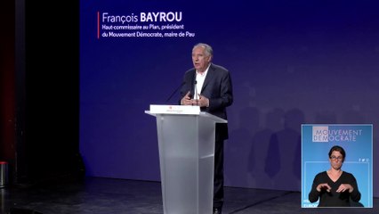 UR2022 - François Bayrou, discours de clôture - 250922