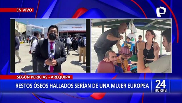 Arequipa: restos humanos hallados en rio Colca serian de una mujer europea