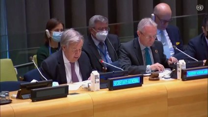 Jefe de la ONU pide el fin de la "era del chantaje nuclear”