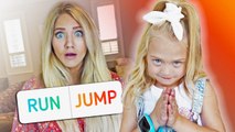 We let 5 year old Everleigh control her pregnant mom's life for the day...