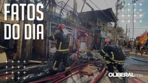 Incêndio no Jurunas: casa de madeira é consumida por fogo na tarde desta segunda (26)