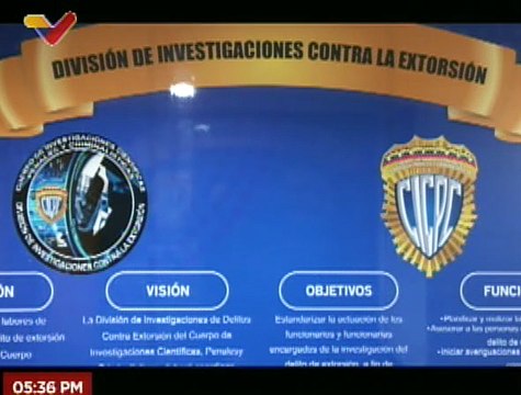 CICPC explica cuáles son las medidas preventivas para evitar ser víctima de la extorsión