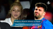 Piqué cobra venganza contra Shakira; no firma permisos para sacar a sus hijos del España