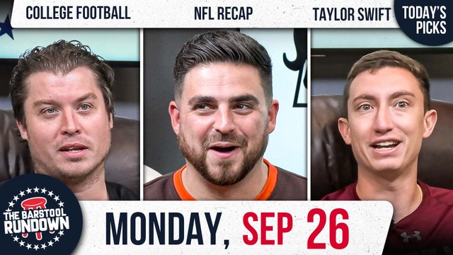Tommy Smokes Is Coming For The Swifties | Barstool Rundown - September 26, 2022
