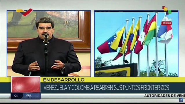 Pdte de Venezuela agradeció a Petro por el importante paso en el restablecimiento de las relaciones