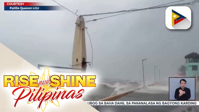 Isa, kumpirmadong patay sa pananalasa ng Bagyong #KardingPH sa Burdeos, Quezon