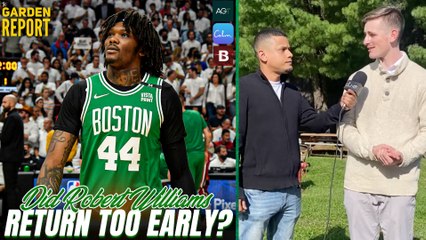 Robert Williams Has No Regrets About Early Return From Knee Surgery in Playoffs