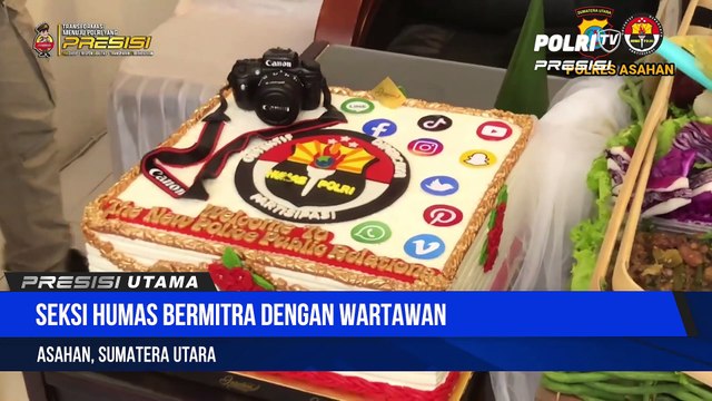 Humas Kapolres Asahan Resmikan Gedung Baru