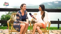 Luana Piovani dá entrevista na Ilha de Caras