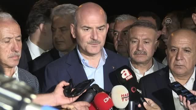 Mersin haberi | İçişleri Bakanı Soylu, Mersin'in Mezitli ilçesindeki polisevine yönelik saldırıya ilişkin açıklamalarda bulundu