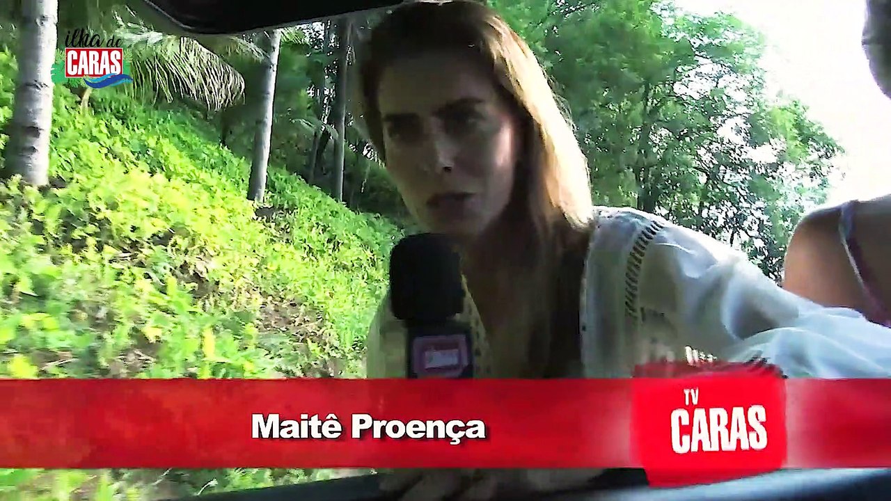 Maitê Proença na Ilha de Caras
