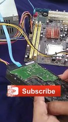 How to Connect SMPS & Hard Disk to Motherboard