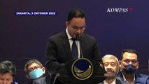 [Full] Pidato Politik Perdana Anies Baswedan Terima Deklarasi Capres Pilpres 2024 dari Nasdem