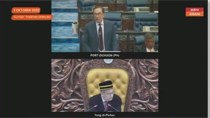 Anwar minta Dewan Rakyat bahas isu kejatuhan ringgit, namun ditolak