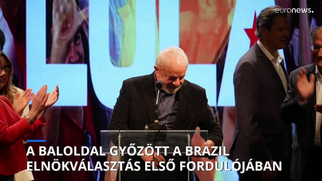 A baloldal jelöltje nyerte meg a brazil elnökválasztás első fordulóját