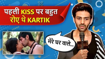 Kartik Aaryan Busted Into Tears During His First KISS, Shares Interesting Story