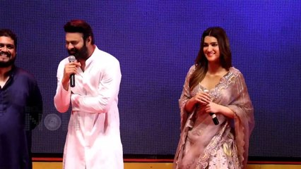 Adipurush In Ayodhya : Prabhas Speaks In Hindi, हम श्री राम का आशिर्वाद लेने आए है In Ram Ki Paidi