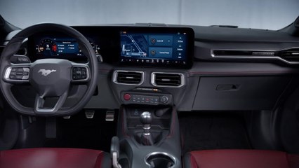 2024 Ford Mustang Interior Design
