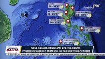 Easterlies, nakaaapekto sa silangang bahagi ng Luzon at Visayas; ITCZ, umiiral sa Mindanao
