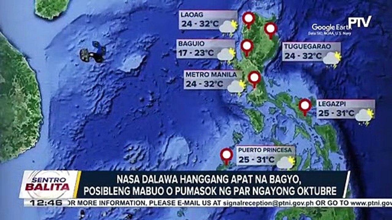 Easterlies, nakaaapekto sa silangang bahagi ng Luzon at Visayas; ITCZ, umiiral sa Mindanao