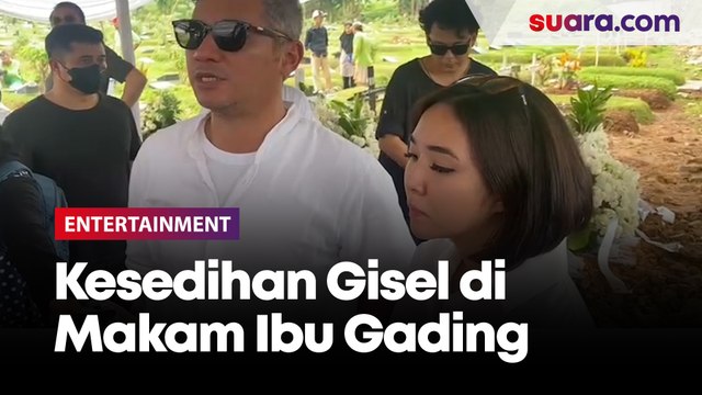 Gisel Ungkap Kesedihan di Makam Ibu Gading Marten: Harusnya Hari Ini Liburan Gempi