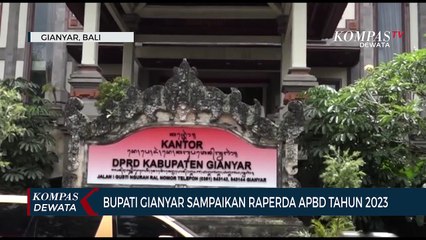 BUPATI GIANYAR SAMPAIKAN RAPERDA APBD TAHUN 2023